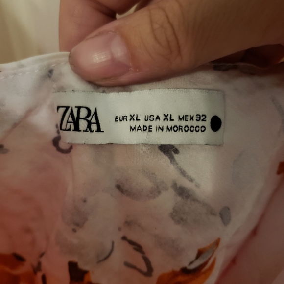 Zara Sexy Floral Slip Dress - Picture 4 of 9